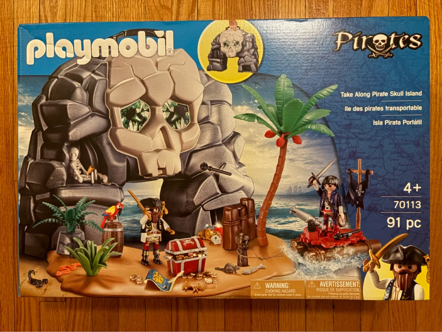 Playmobil Pirates Take Along Skull Island 70113