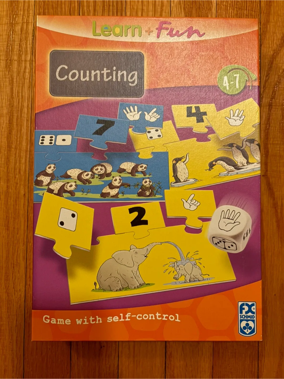 Learn + Fun Counting Game and Puzzle