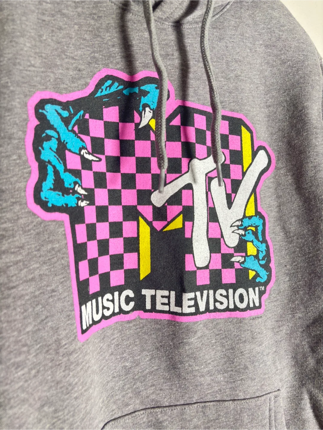 MTV Grey Hoodie Size Medium - Don't Wait!
