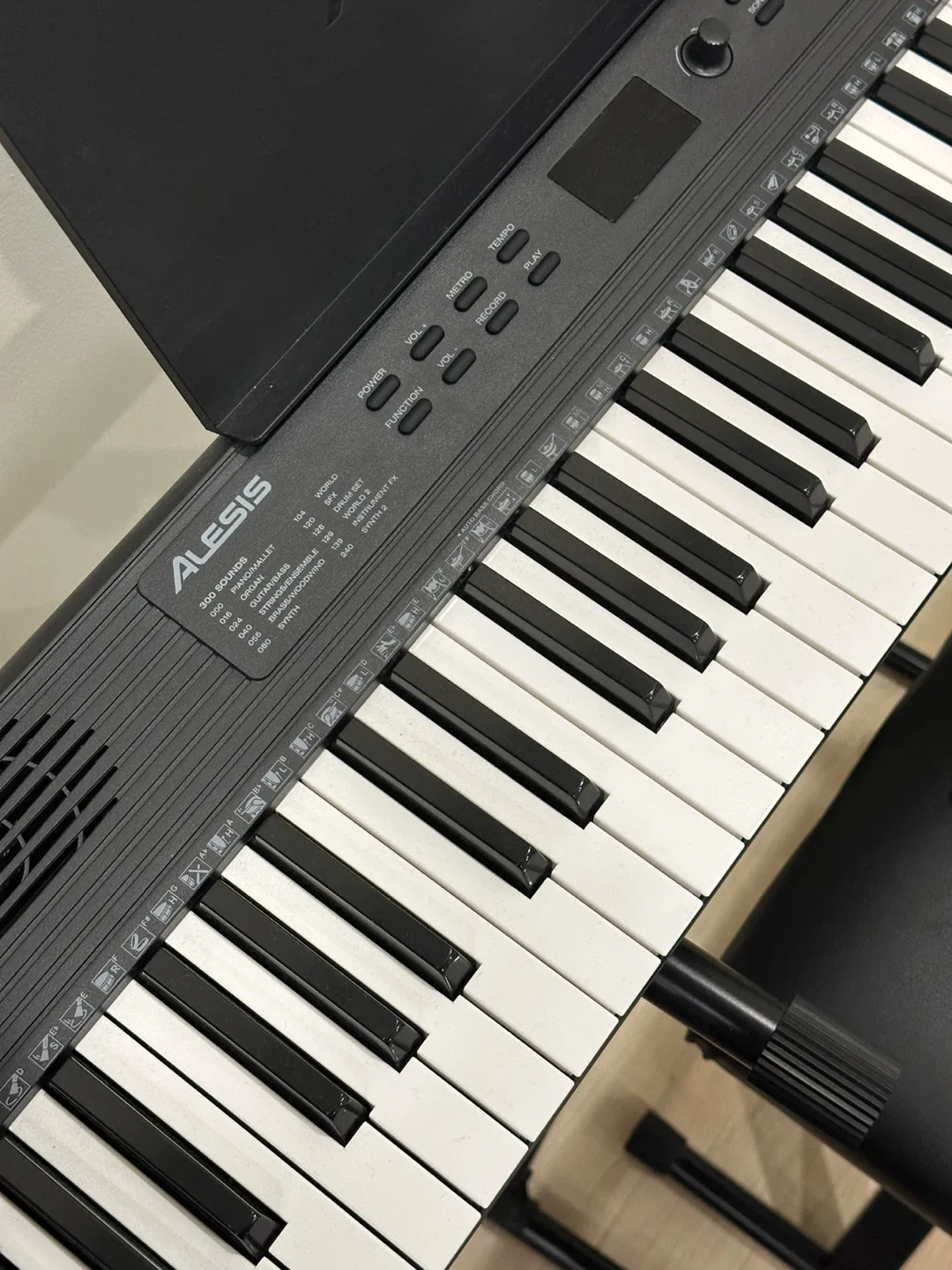 Alesis Melody 61 Key Keyboard with Stand and Bench image indicator(8)