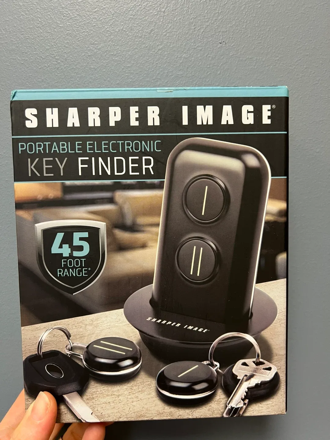 Sharper Image Portable Electronic Key Finder