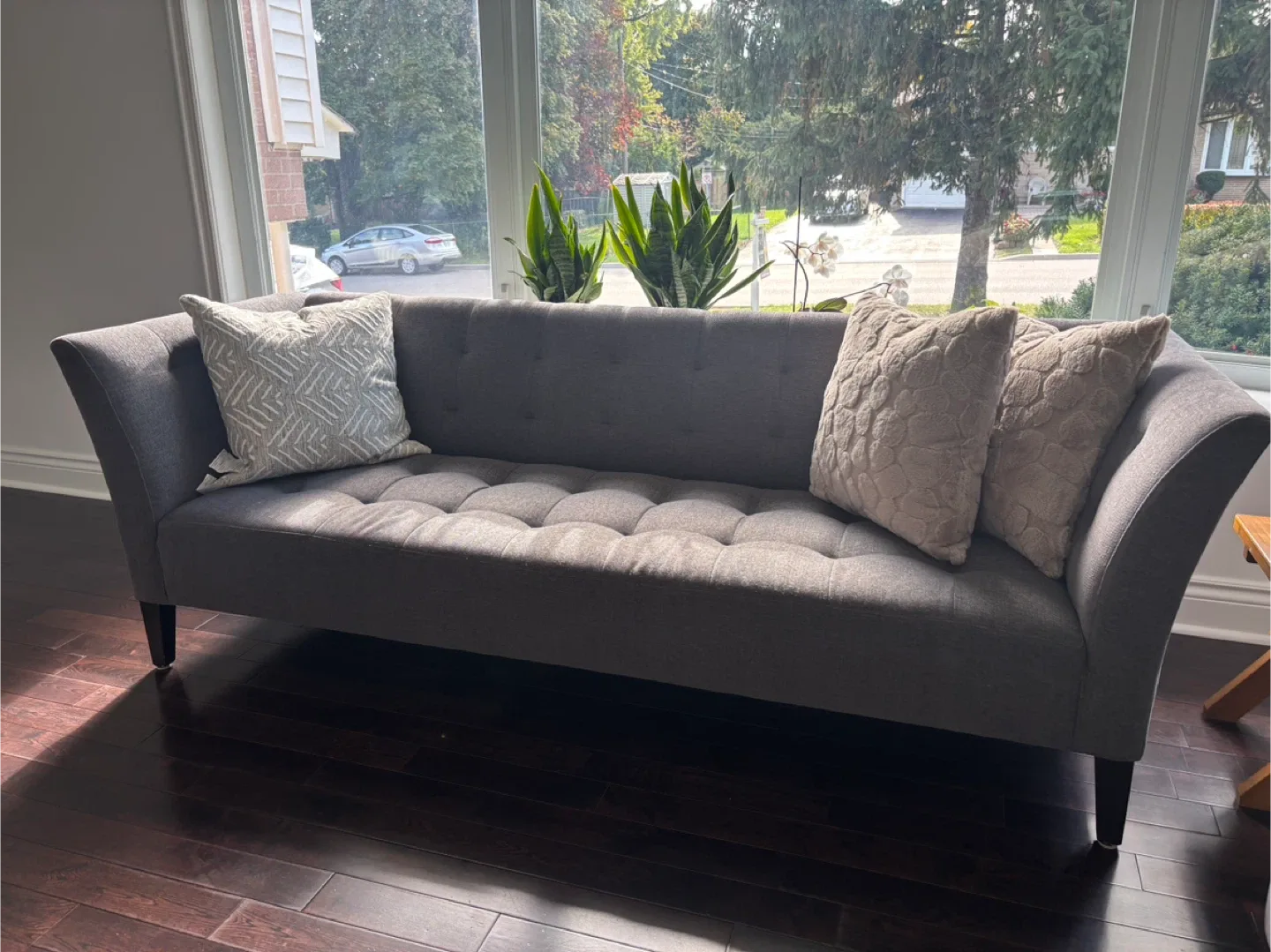 Grey Sofa and Chair Set