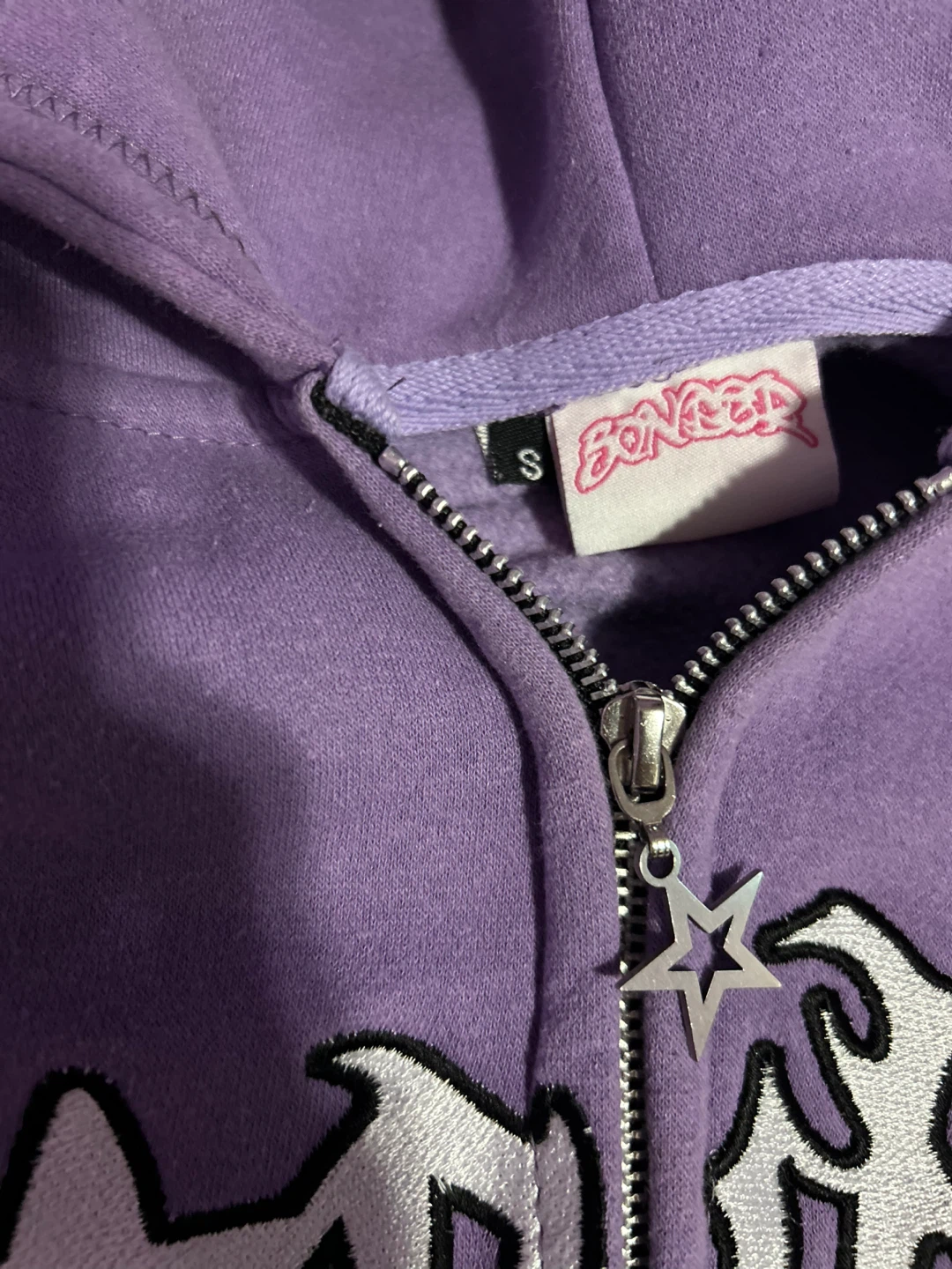 SONDER Purple Zip-Up Hoodie (Size S) - photo 2