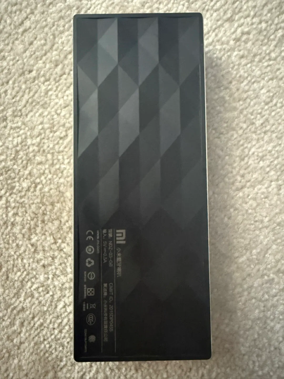 Xiaomi NDZ-03-GB Portable Bluetooth Speaker （6x15.5x2.5cm) image indicator(2)