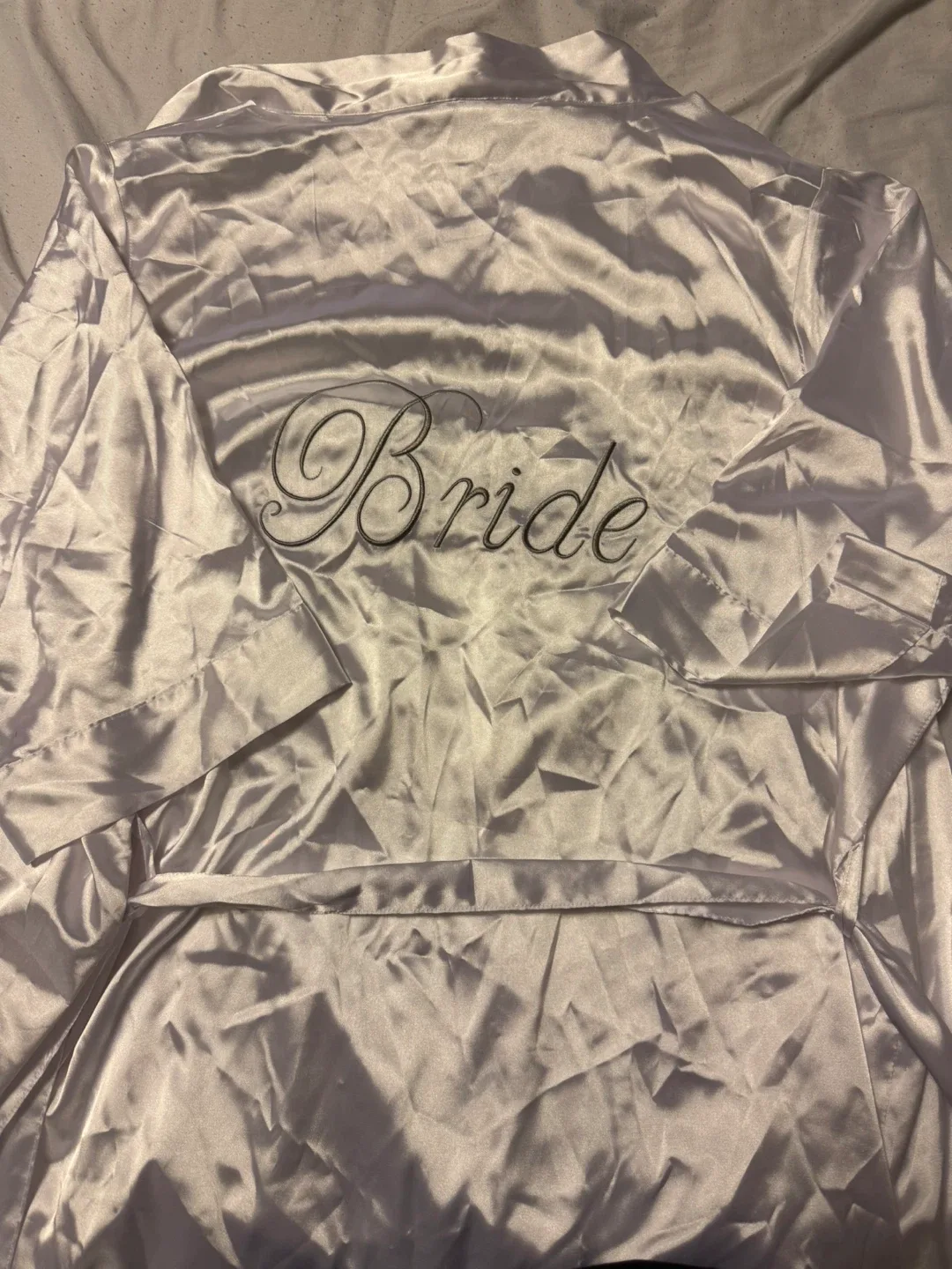 Satin Bride Robe