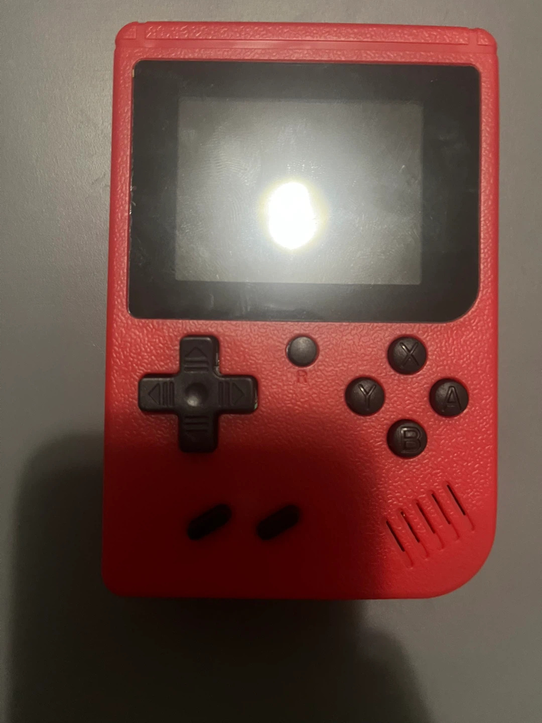 Red game boy