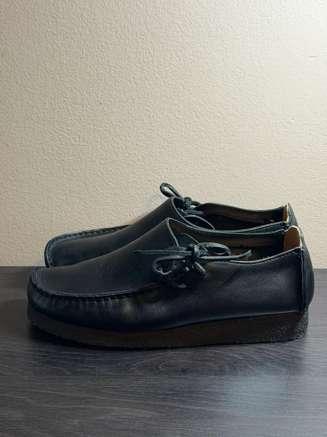 Clarks lugger black mens US 7 image indicator(2)