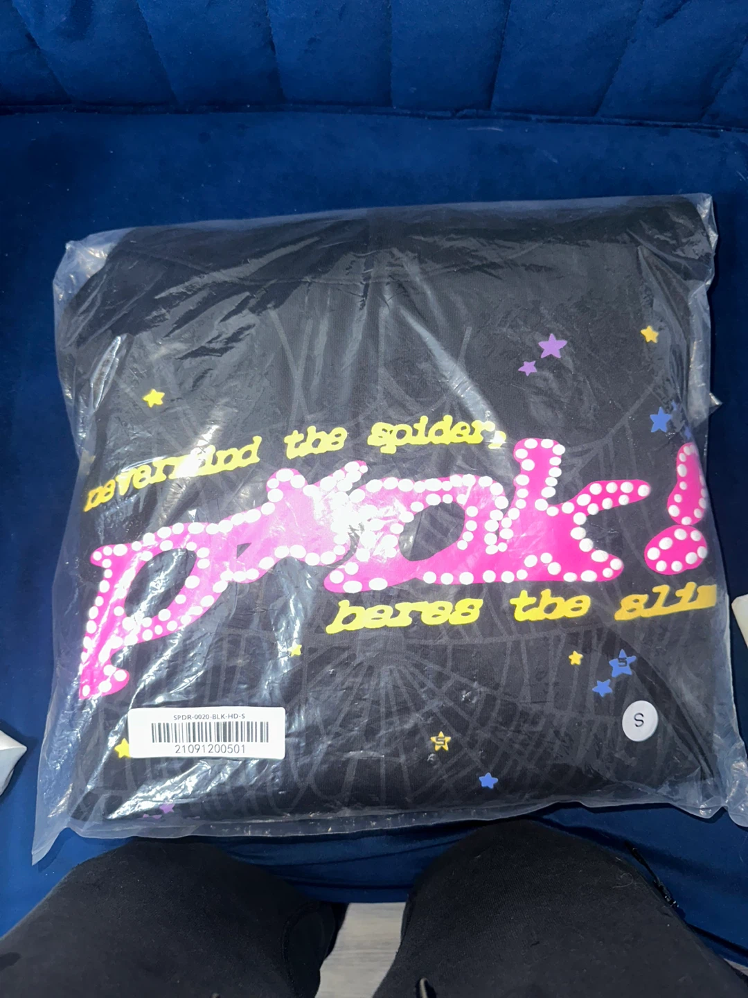 Spider hoodies $90 each small,medium right now restock Thursday - photo 2