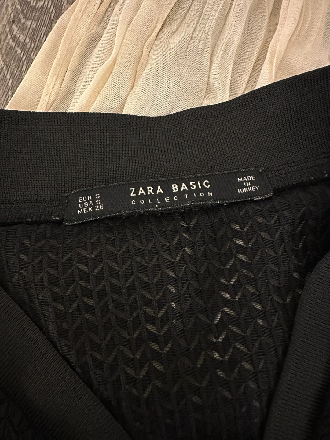 Zara Basic Black Bomber Jacket - Size S image indicator(2)