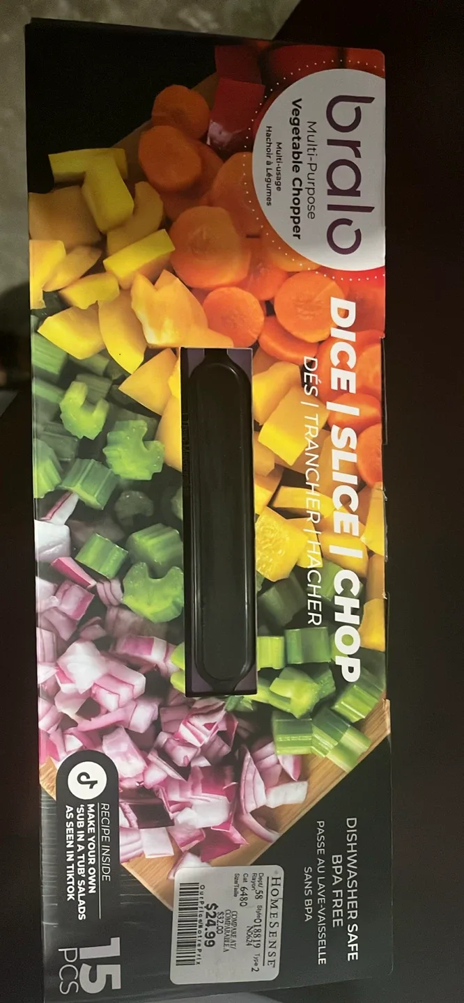 Bralo Vegetable Chopper - New in Box