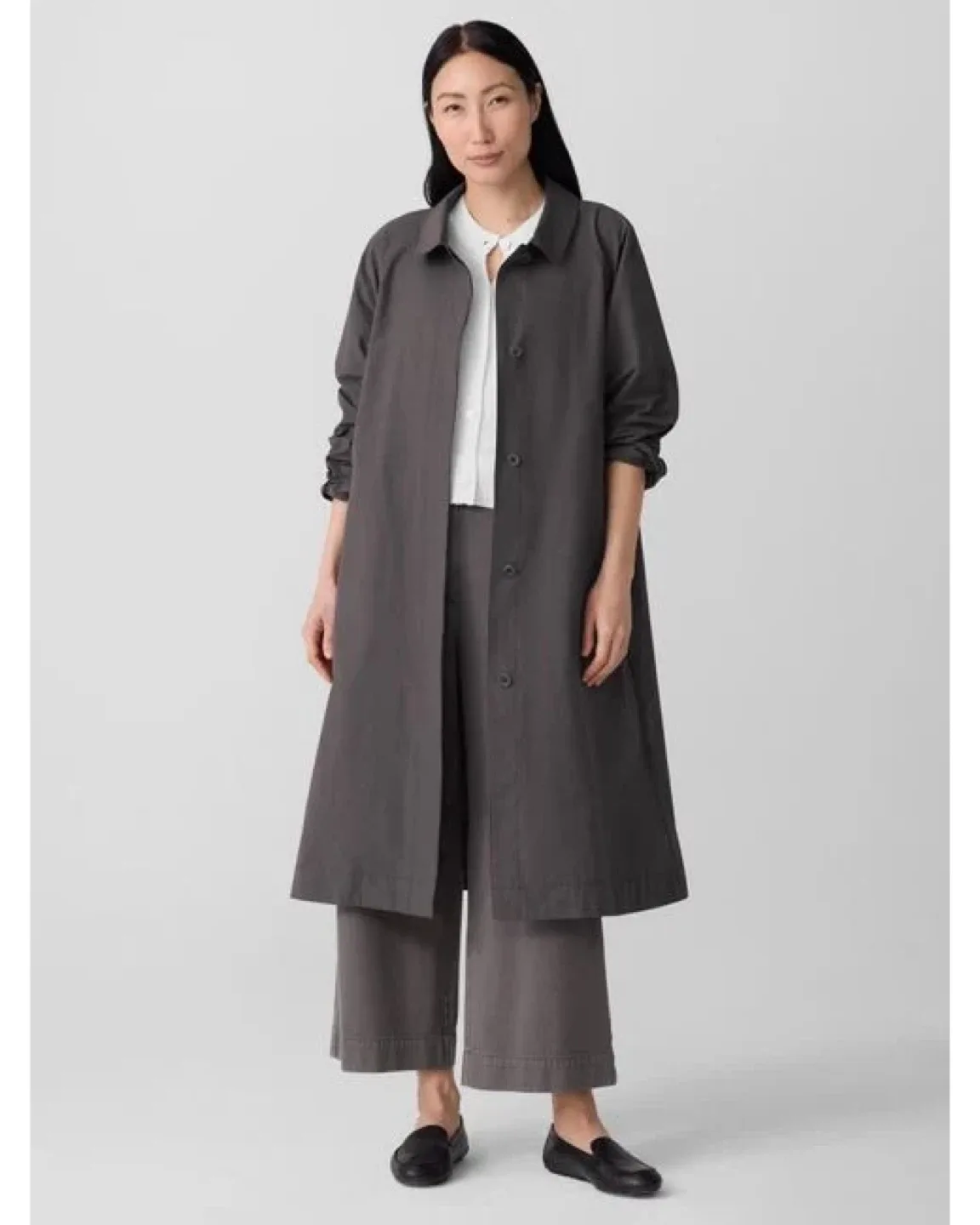 Oak and fort  Charcoal black Coat