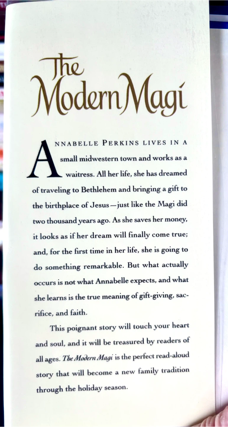HARDCOVER CHRISTMAS BOOK “The Modern Magi” by Carol Lynn Pearson - photo 3