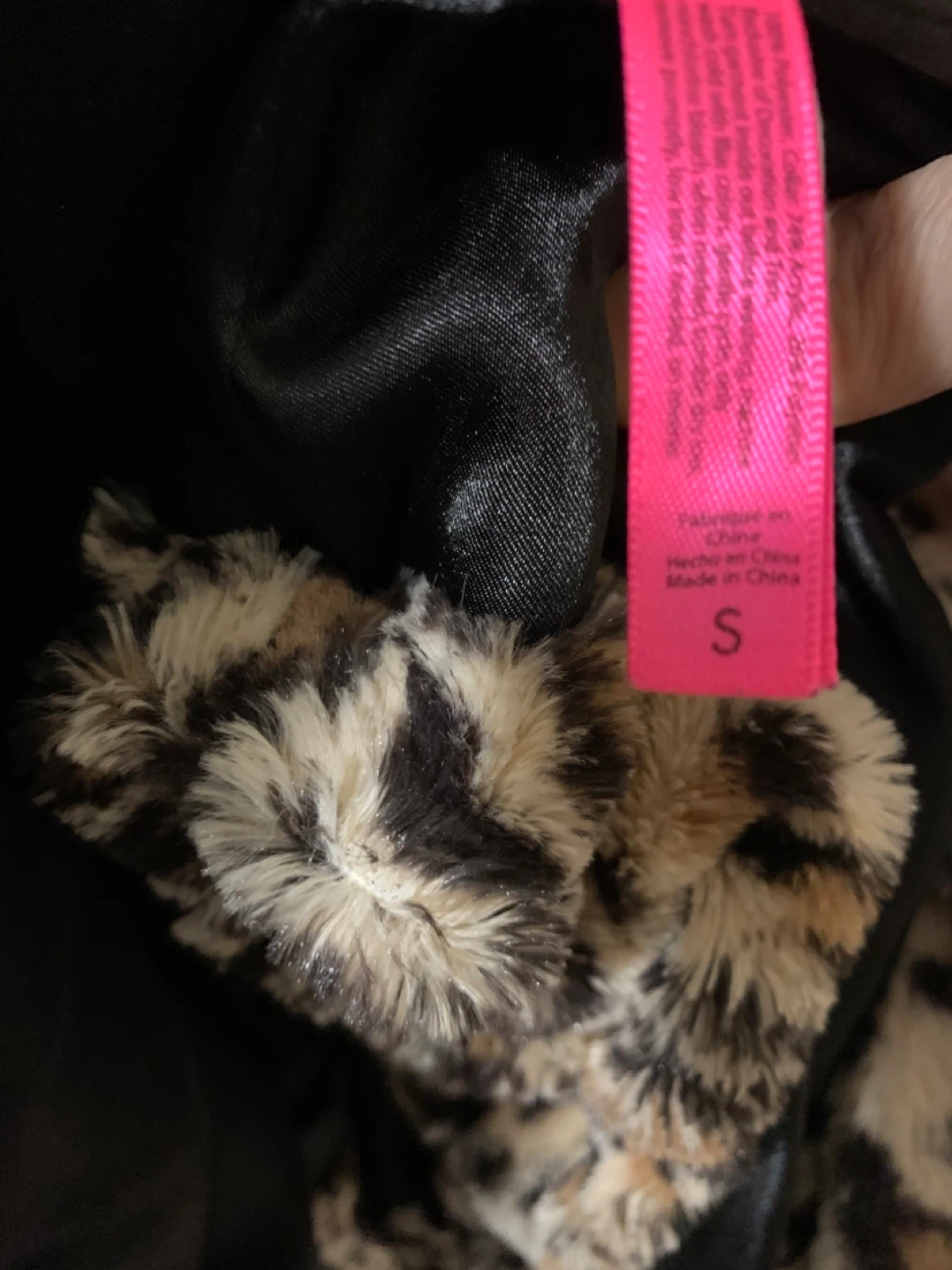 Leopard Print Robe - Size Small - photo 4