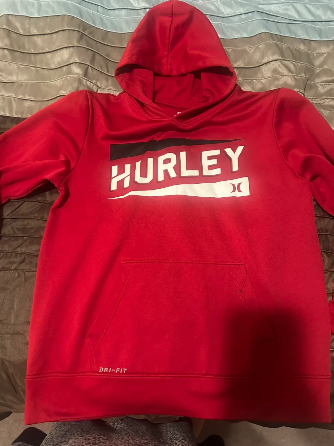 Hurley DRI-FIT Red Hoodie - Size XL