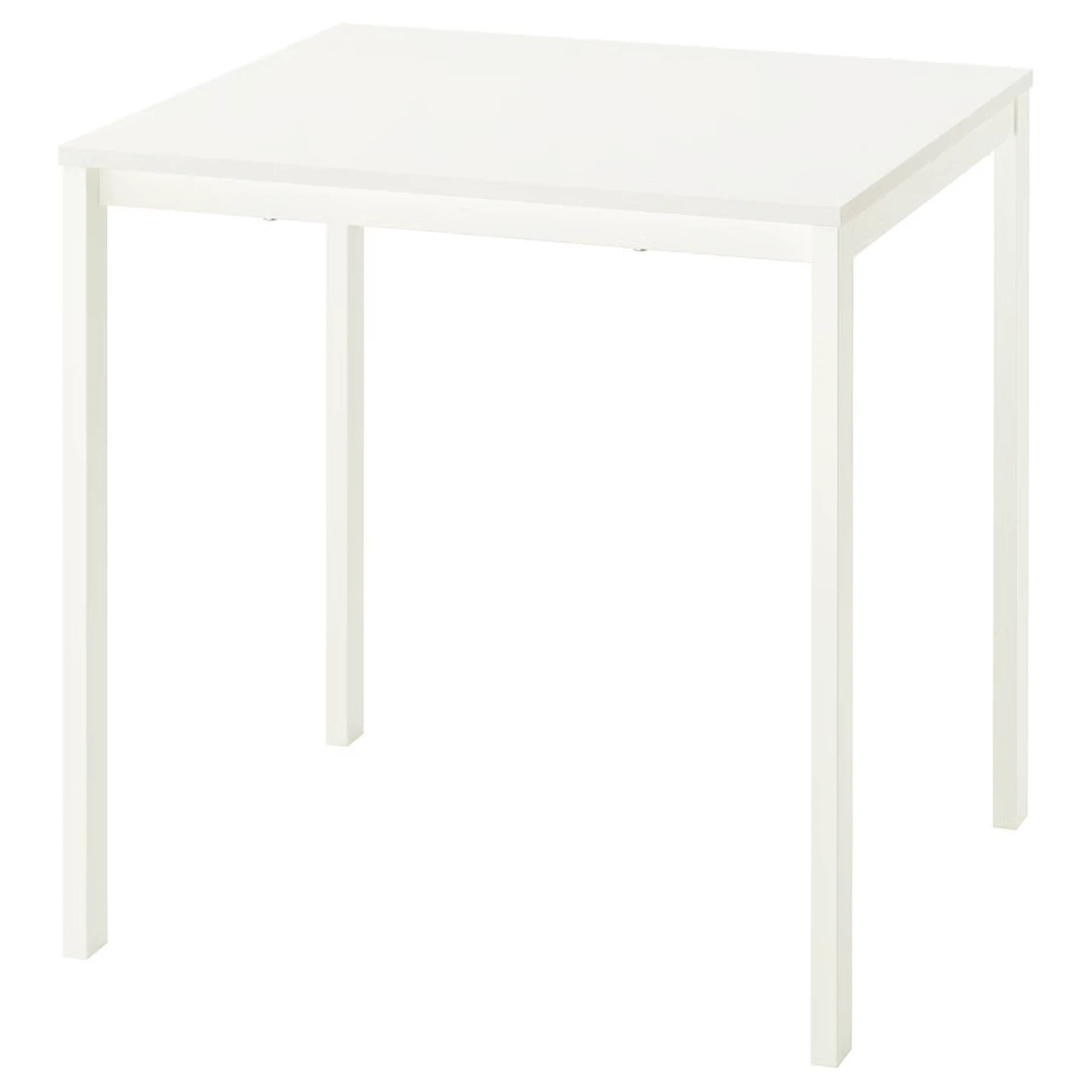 IKEA Melltorp and Adde Table and 2 Chairs - White - photo 2