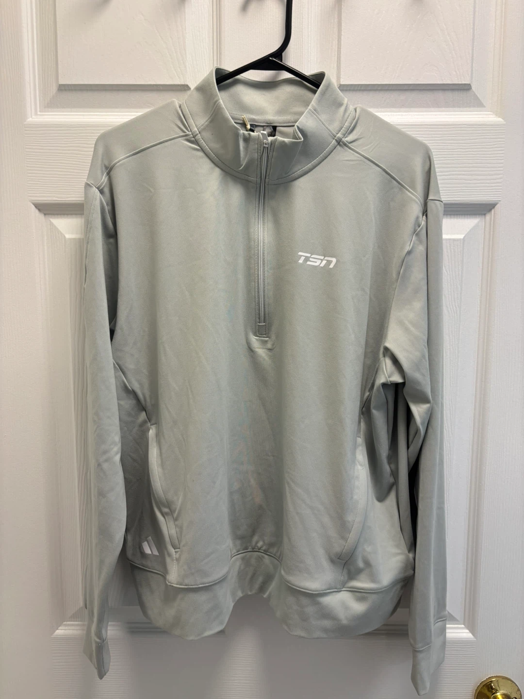 New Adidas Golf QTR Z L Sweatshirt - Size Large