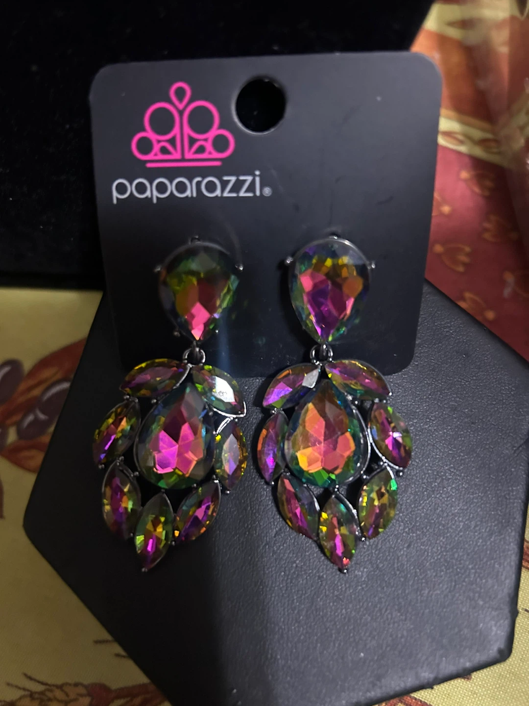 Paparazzi Iridescent Drop Earrings