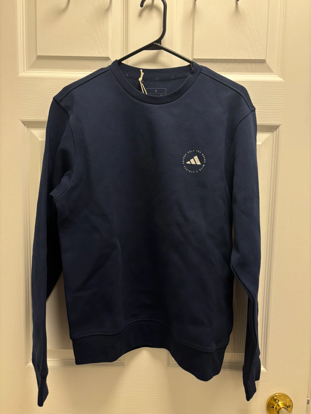 NEW Adidas Core Crew Sweatshirt - Size S