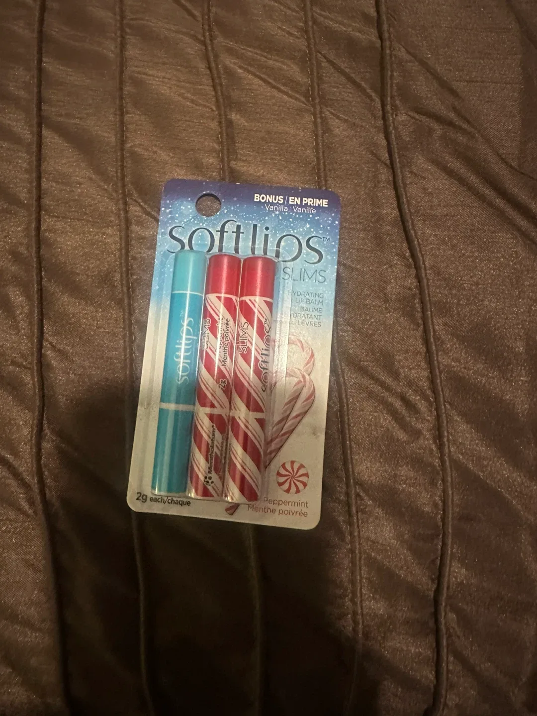 New Softlips SLIMS Vanilla & Peppermint Lip Balm