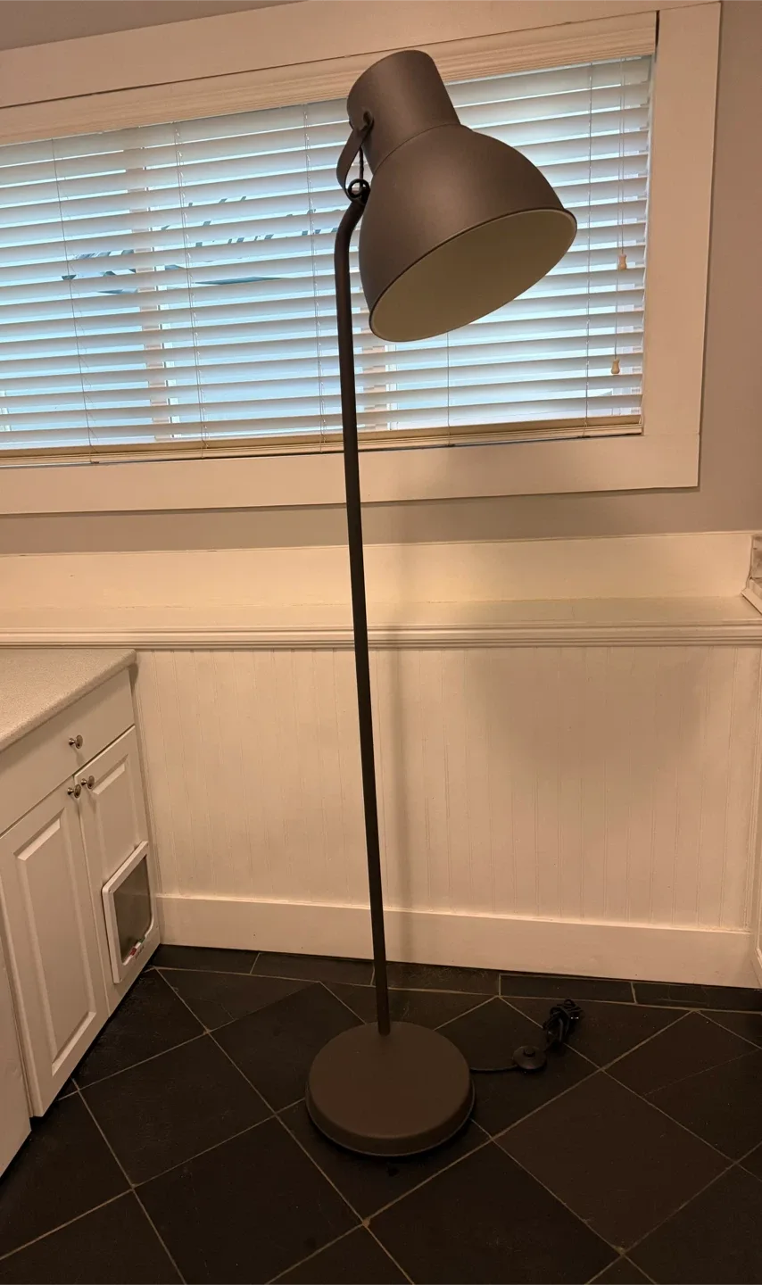 IKEA Hektar Floor Lamp - Dark Grey