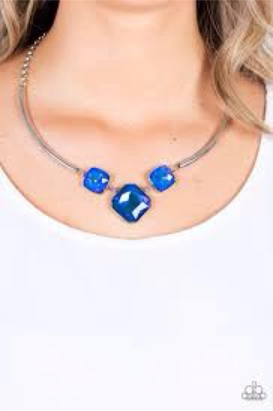 Paparazzi Blue Stone Necklace