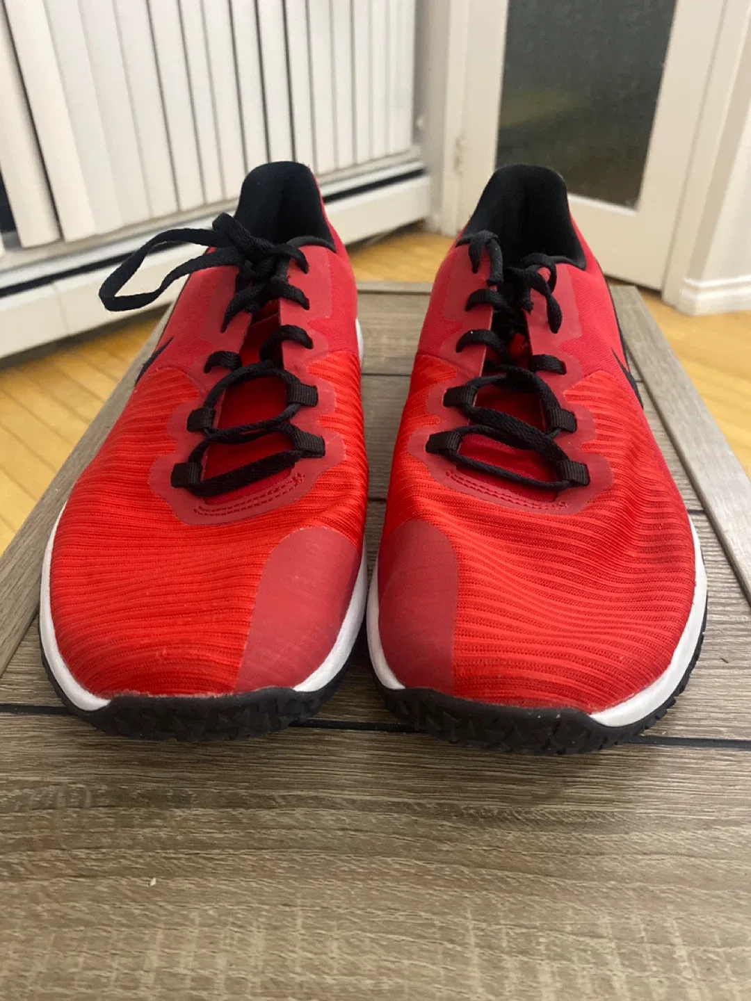 Nike Flex Control 4 Red Training Shoes - Size 9.5 image indicator(3)