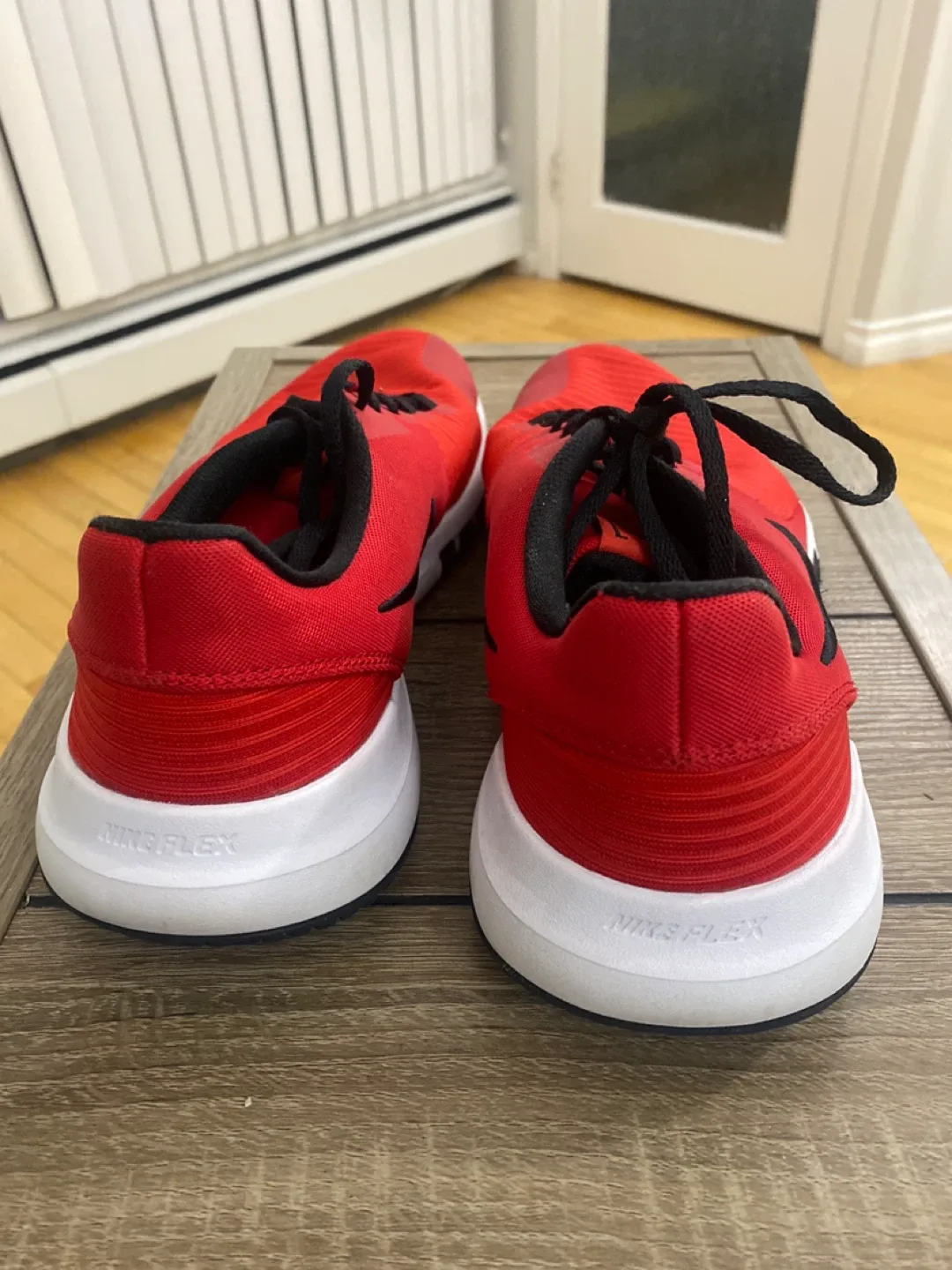 Nike Flex Control 4 Red Training Shoes - Size 9.5 image indicator(2)