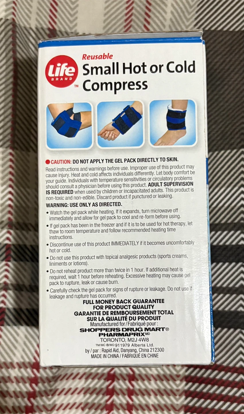 Life Brand Small Hot or Cold Compress - Reusable - photo 2