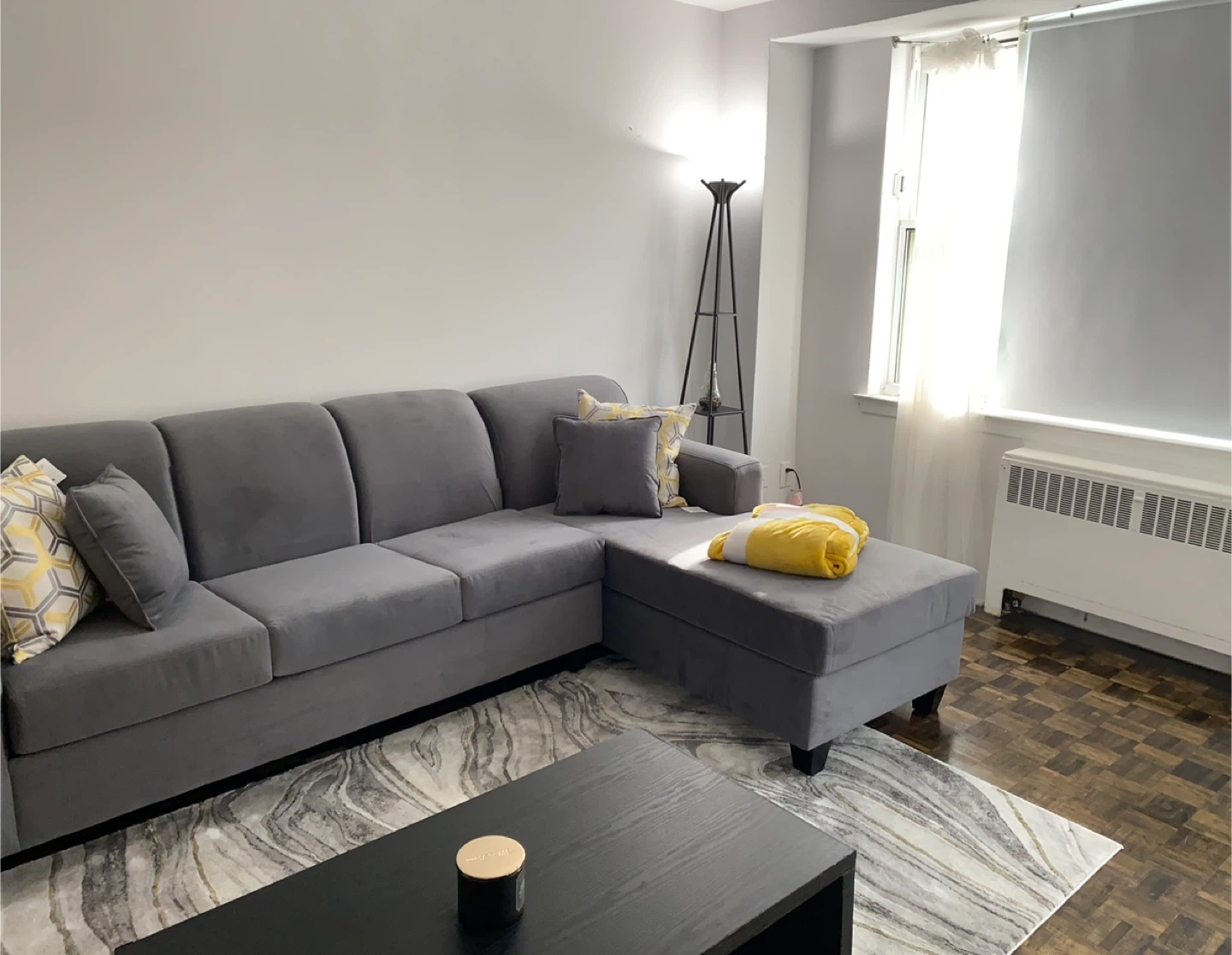 Grey Sectional Sofa - photo 2