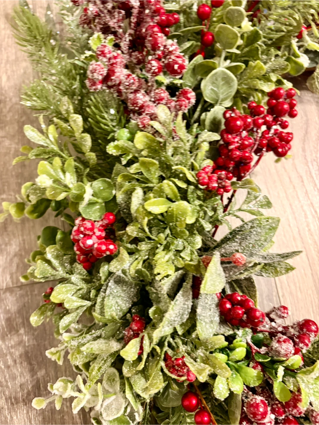 Handmade Holiday Wreath w/ Buffalo Plaid Bow - photo 4