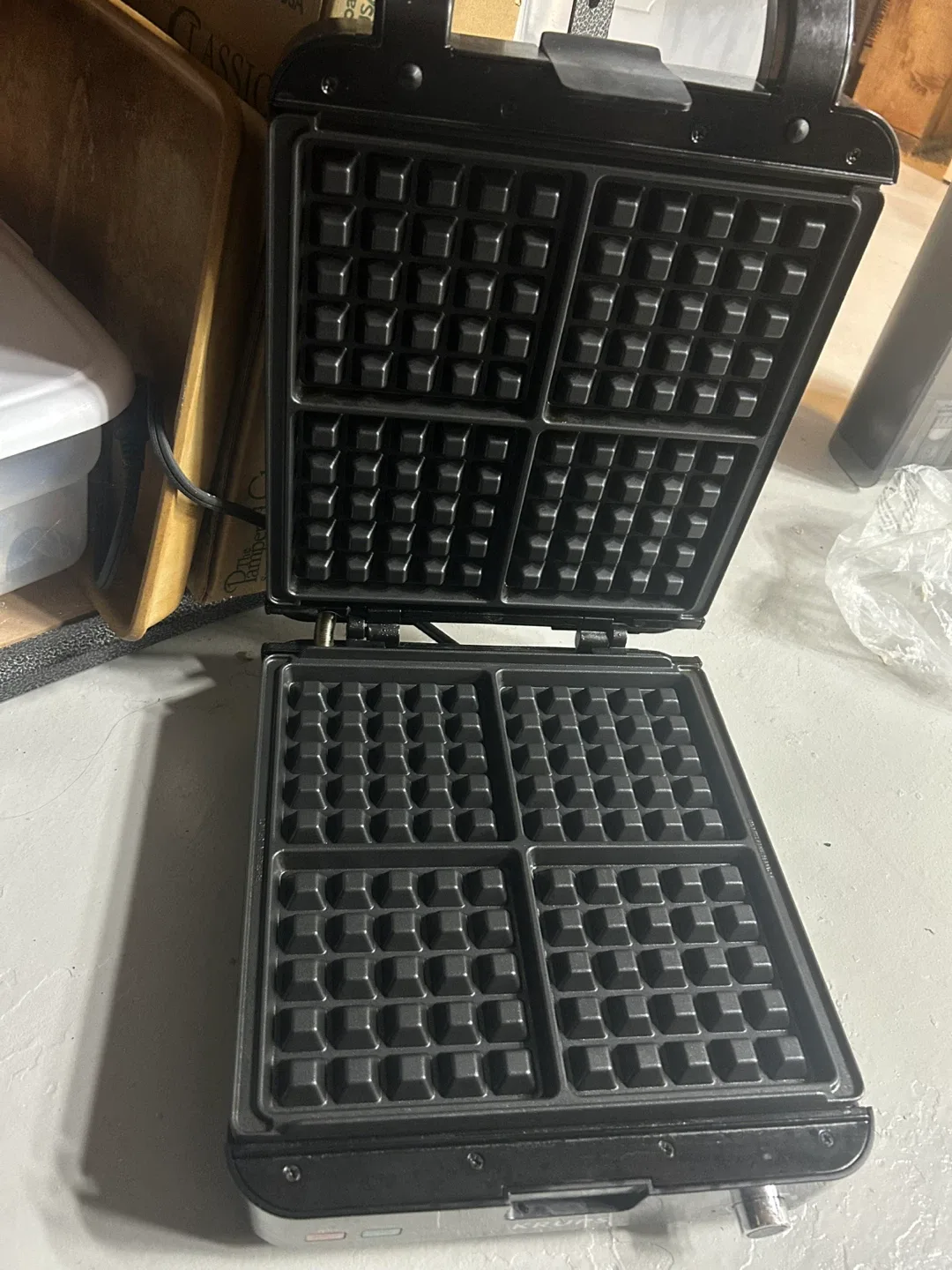 Krups Waffle Maker image indicator(2)