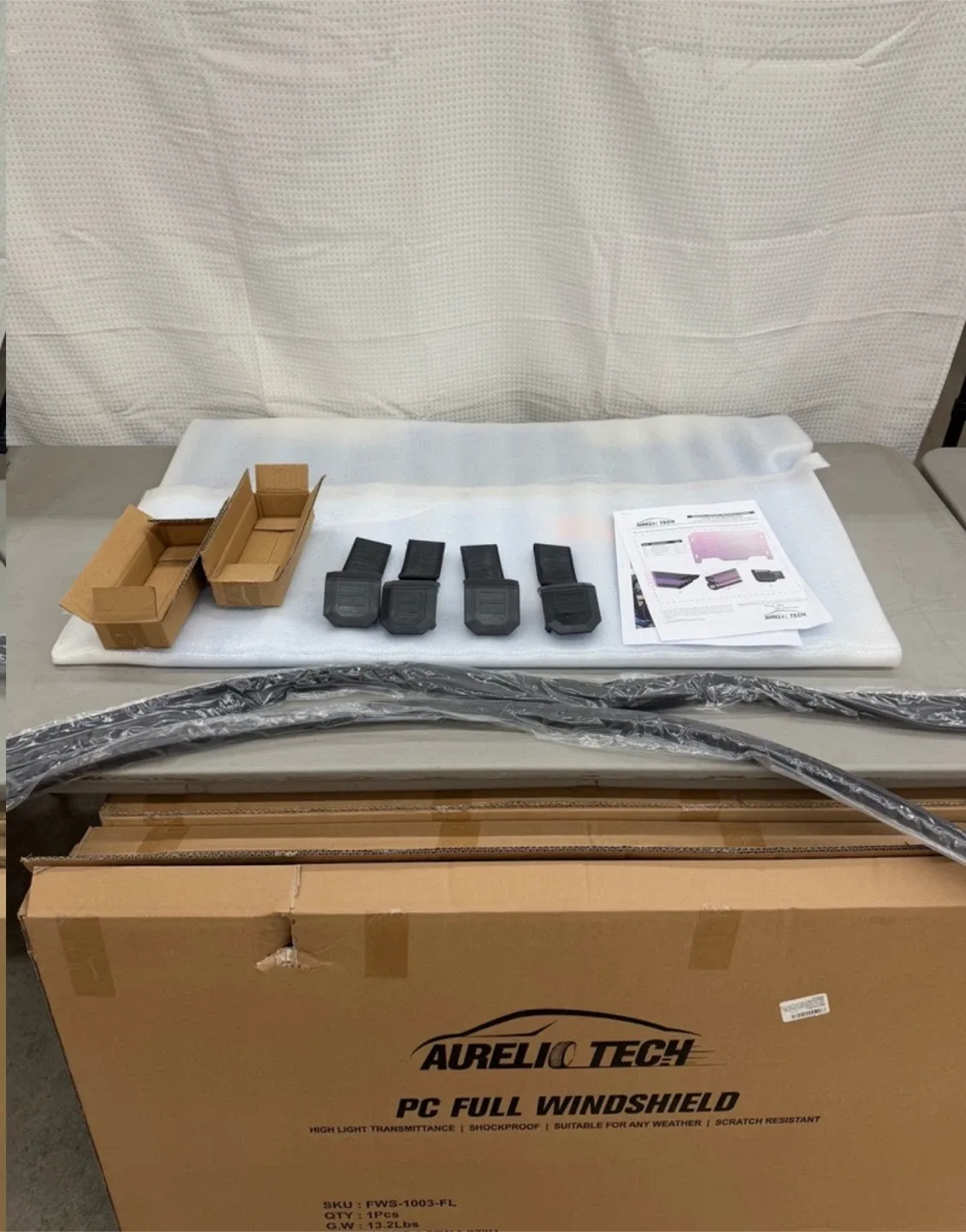 POLARIS UTV CLEAR Full Windshield image indicator(6)