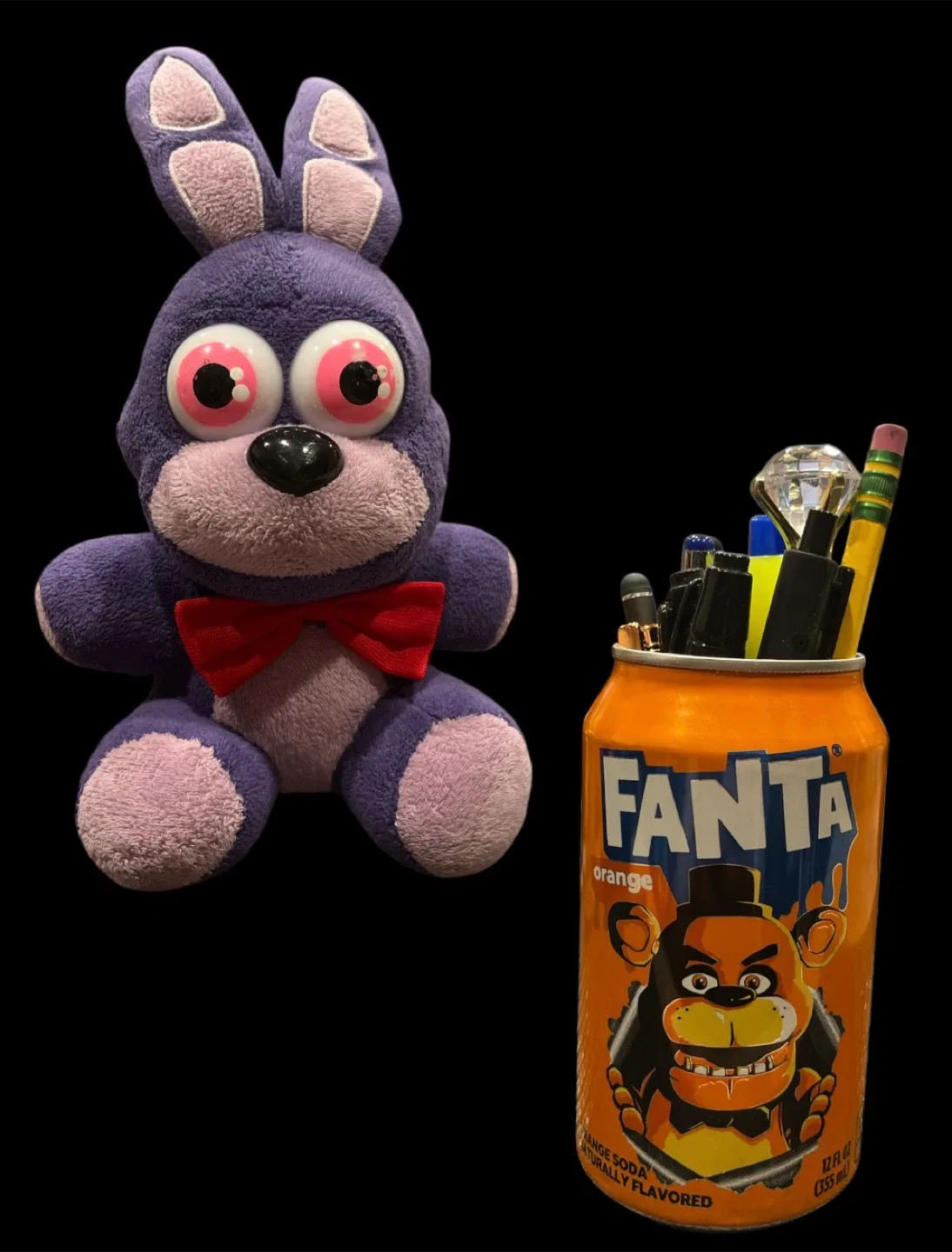 Bonnie Five Nights at Freddy's Plush and can pen Holder