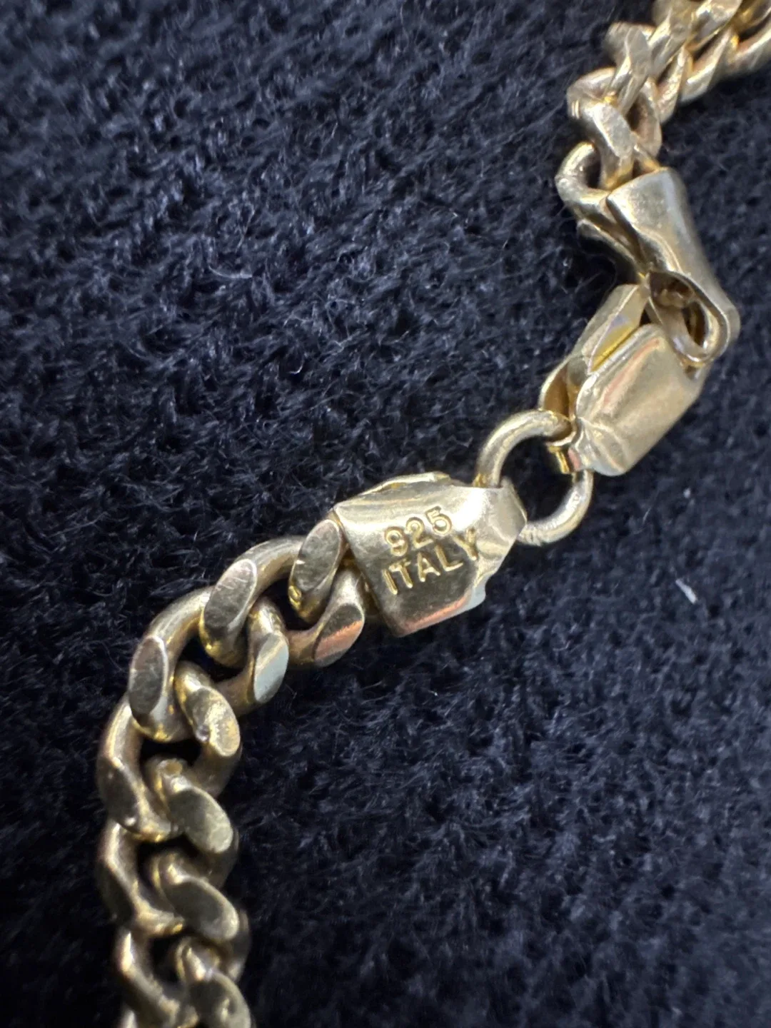 925 Italy Gold Chain Necklace image indicator(2)