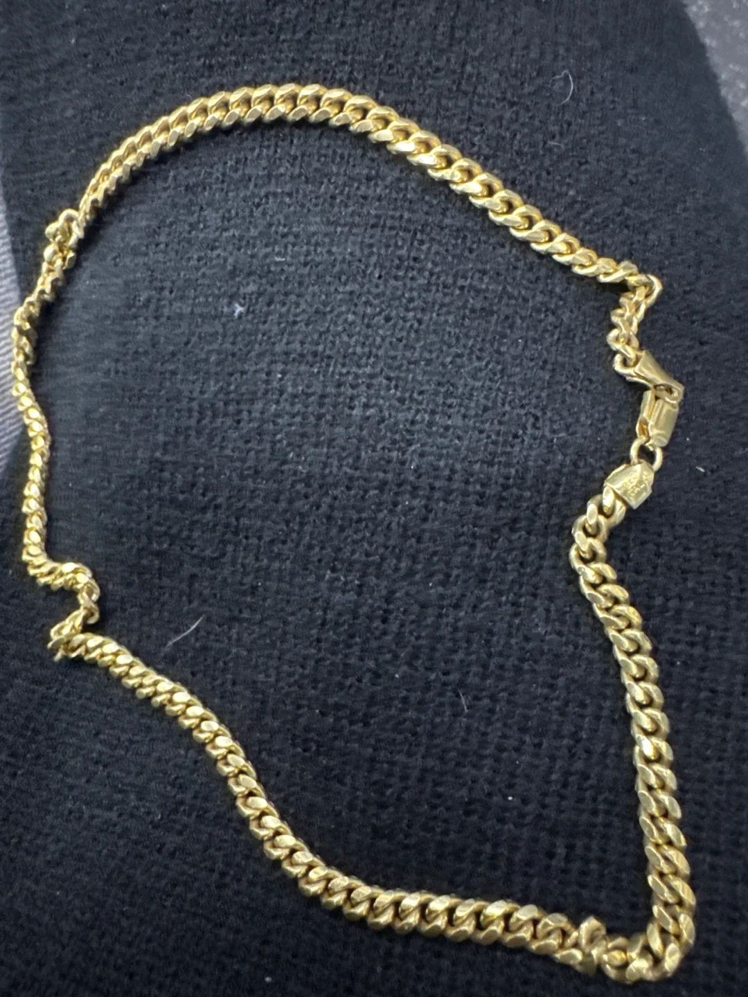 925 Italy Gold Chain Necklace