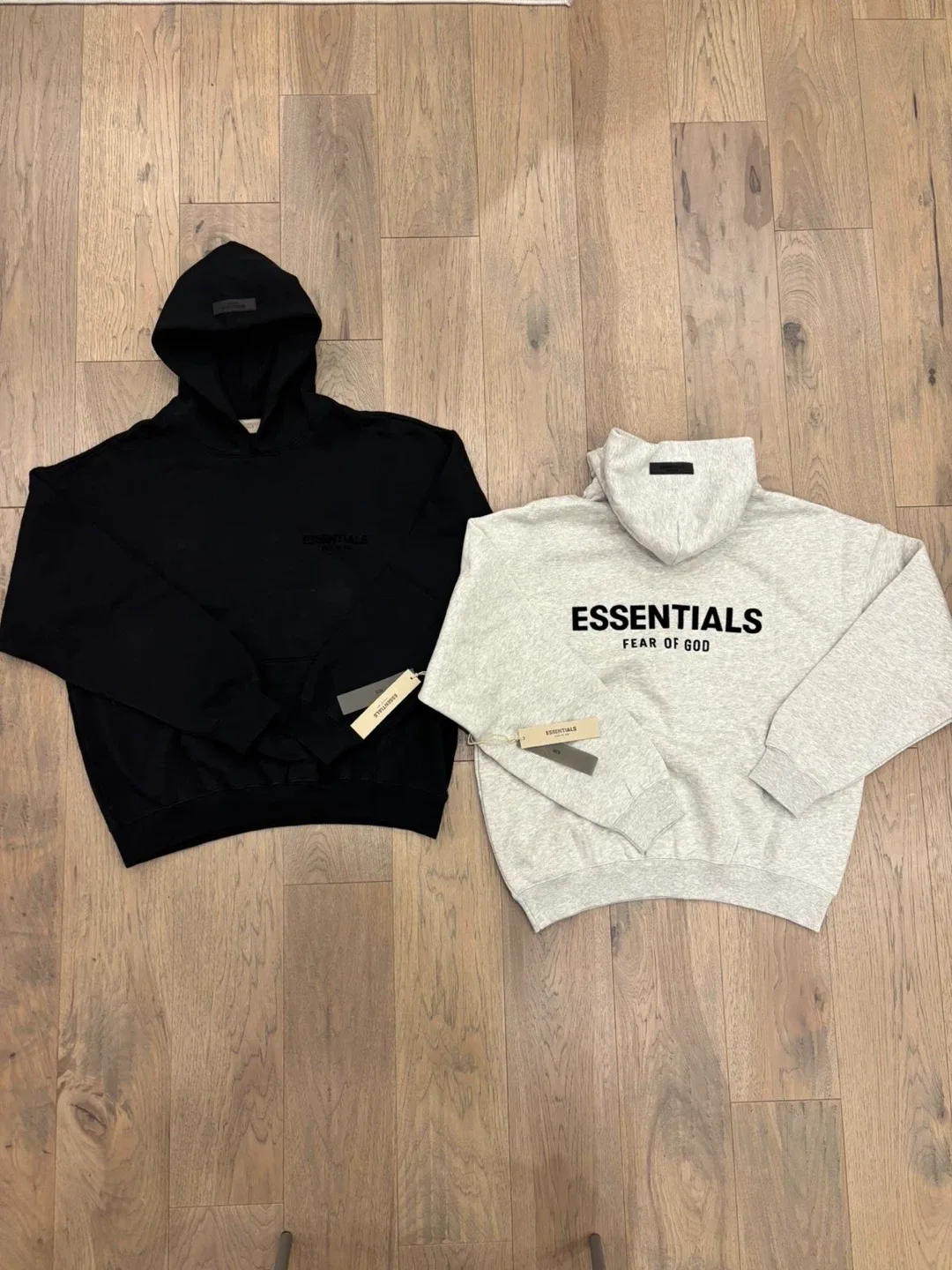 Essentials Fear of God Hoodie - Black & Grey