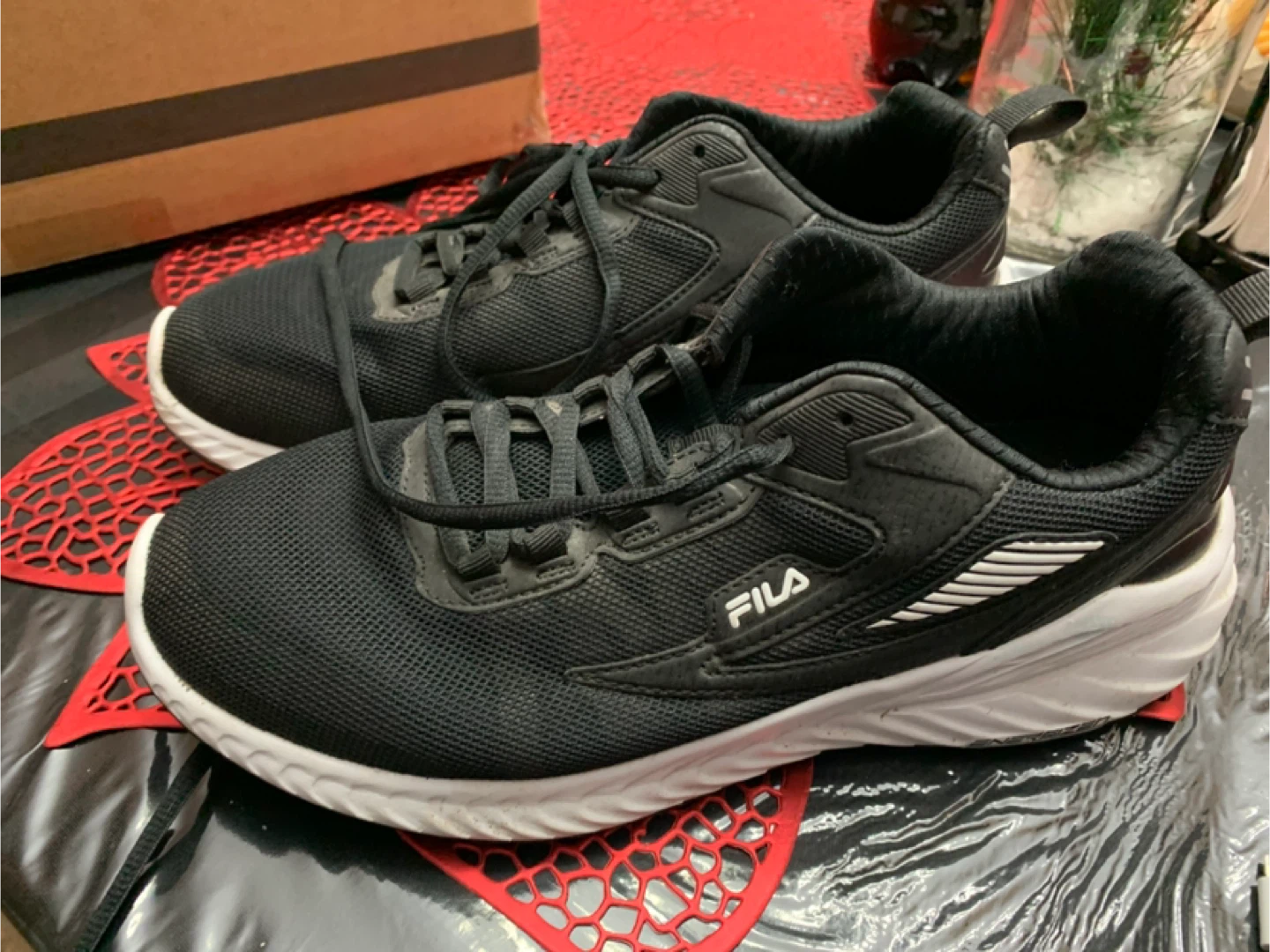 Fila Black Sneakers - Size 9