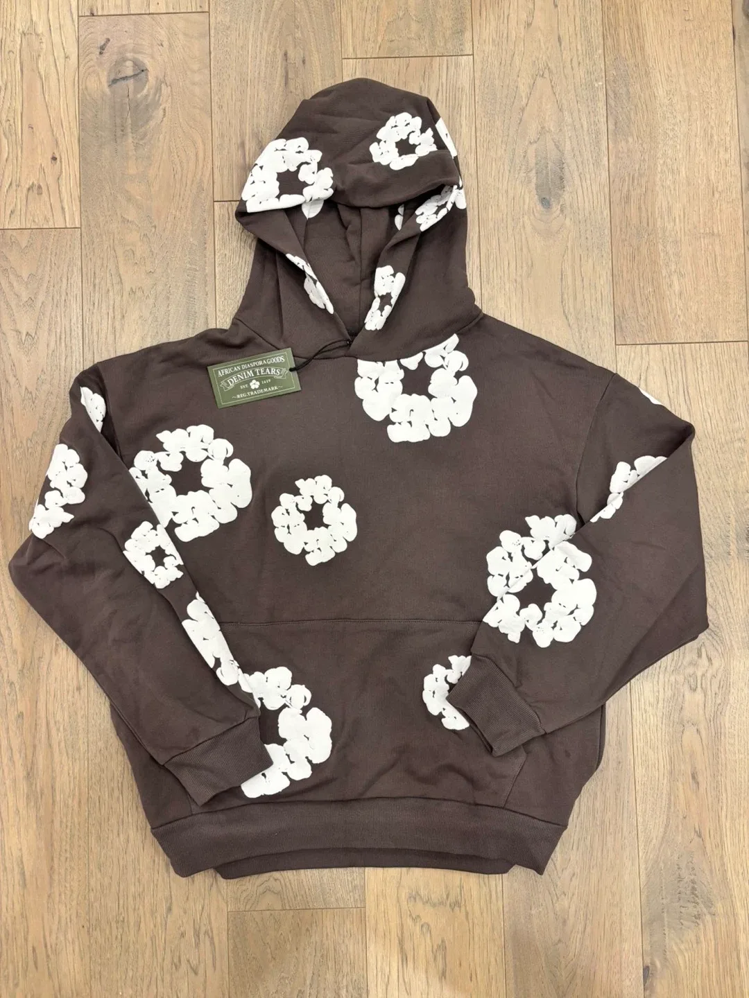 Denim Tears Brown Hoodie