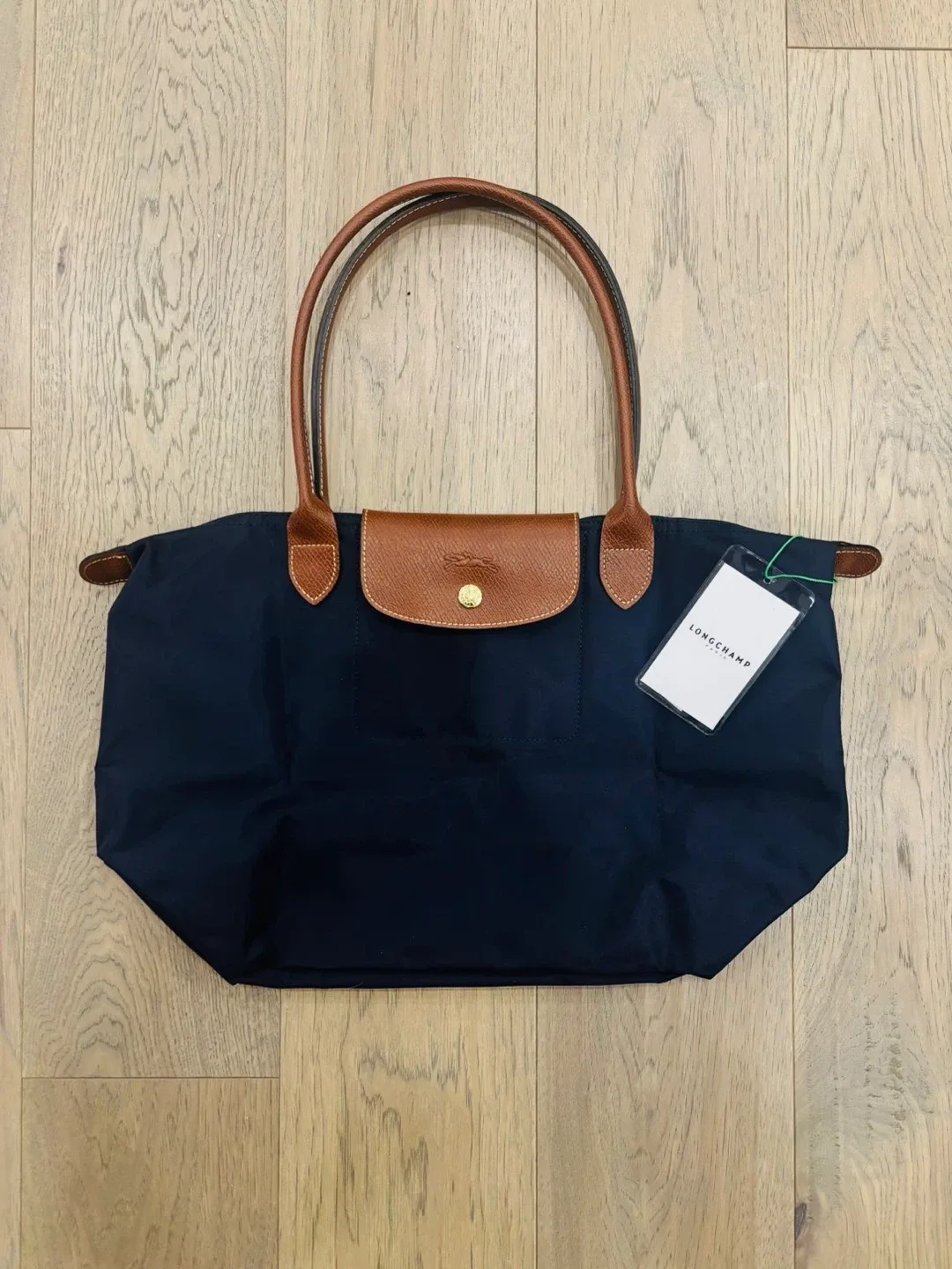 Longchamp Le Pliage Navy Tote Bag
