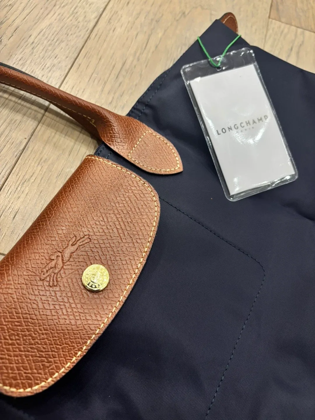 Longchamp Le Pliage Navy Tote Bag image indicator(2)