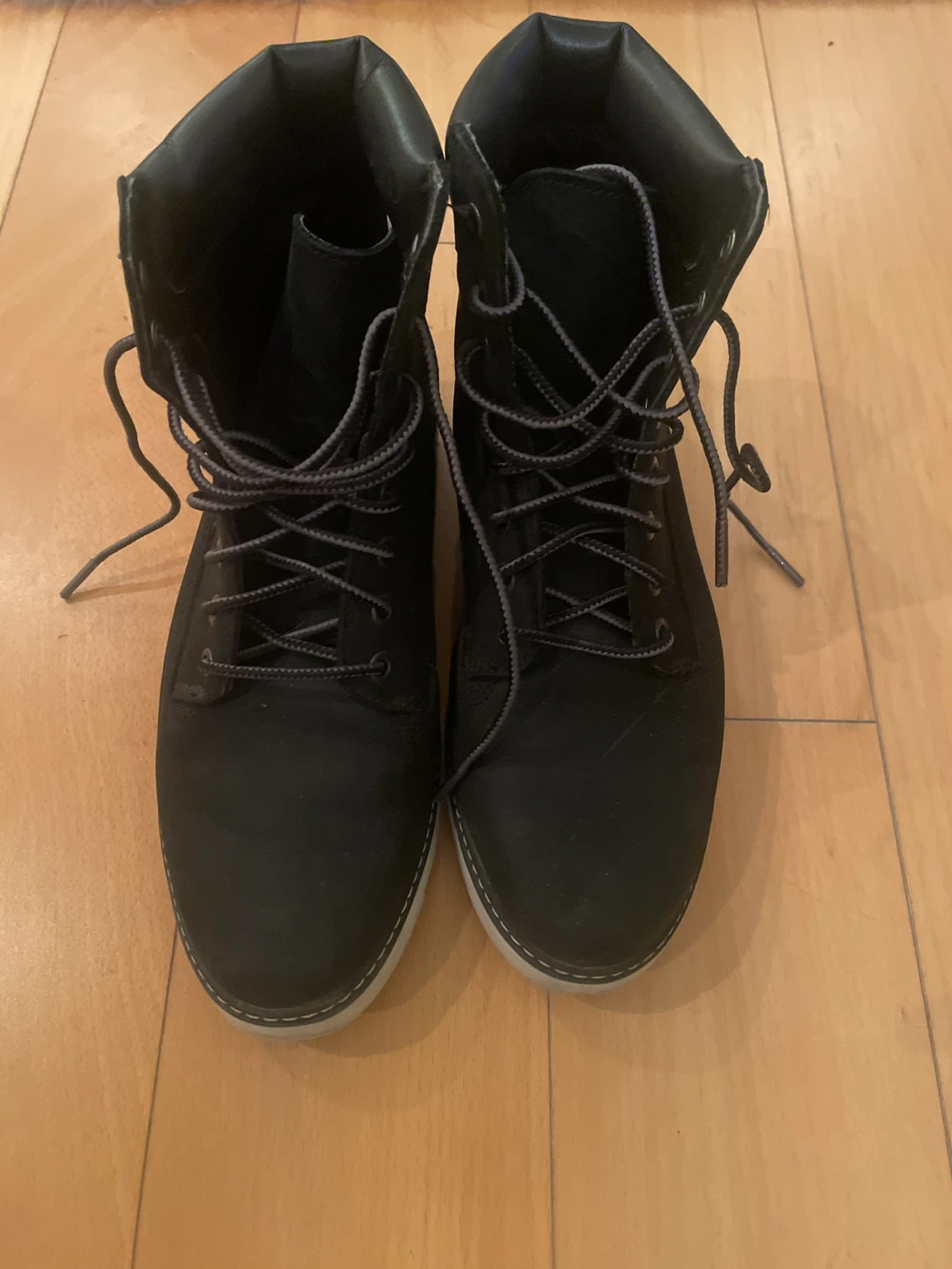 Timberland Black Boots, Size 8 US