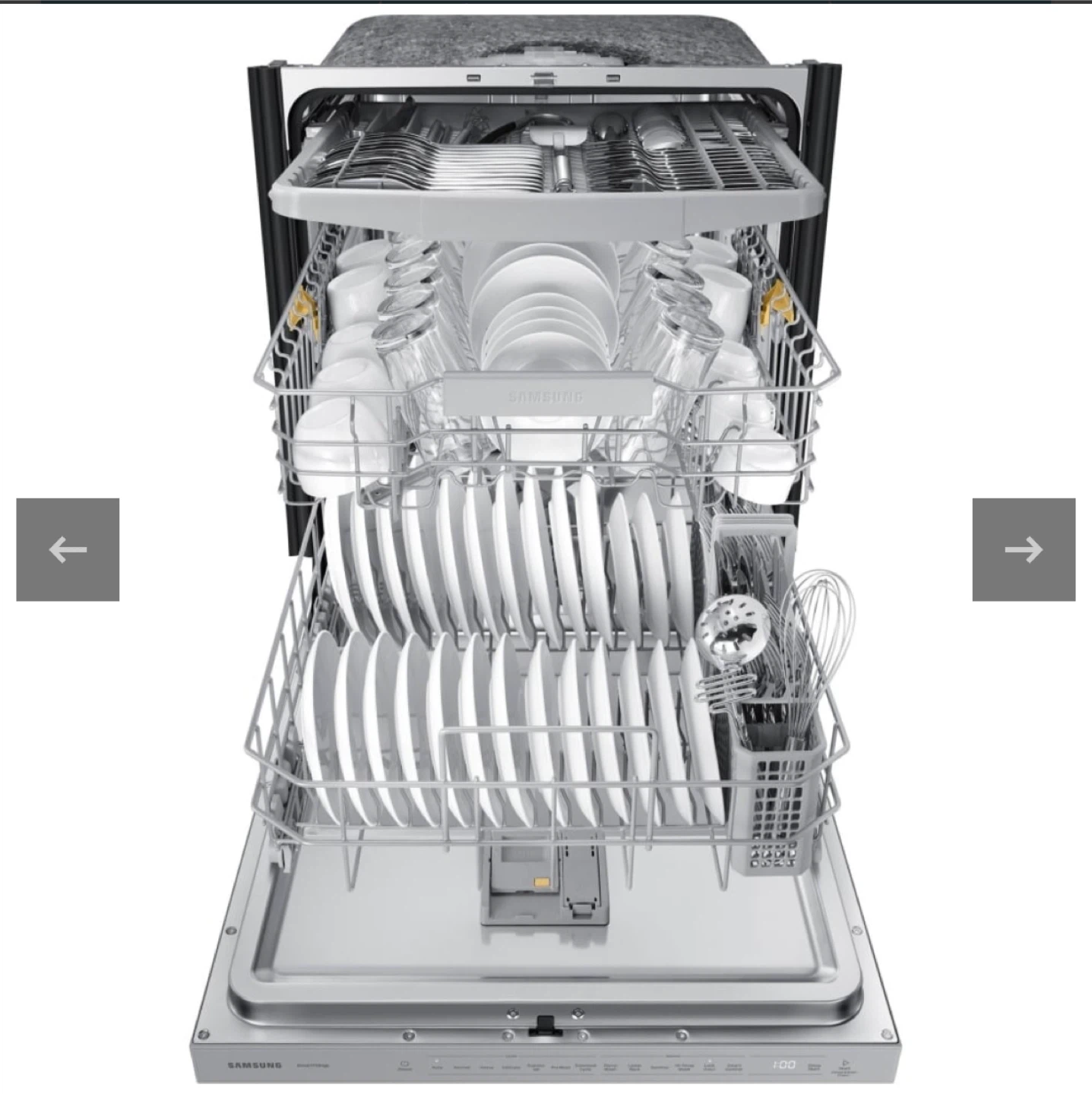 Samsung DW80CG5450SRAA Dishwasher - Stainless Steel - photo 2