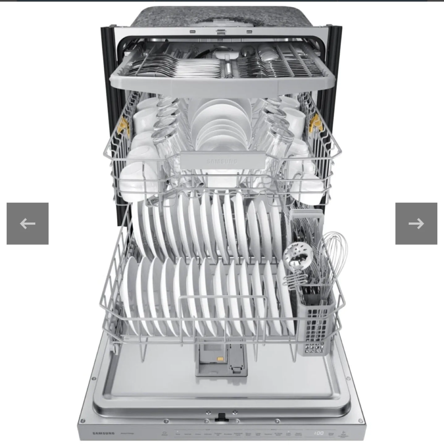 Samsung DW80CG5450SRAA Dishwasher - Stainless Steel image indicator(2)