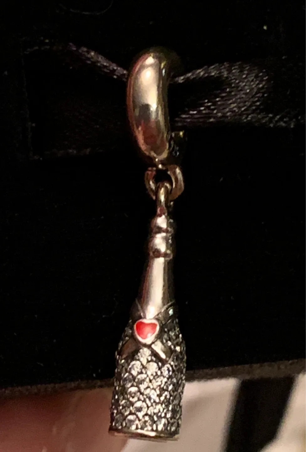 Pandora Champagne Bottle Charm