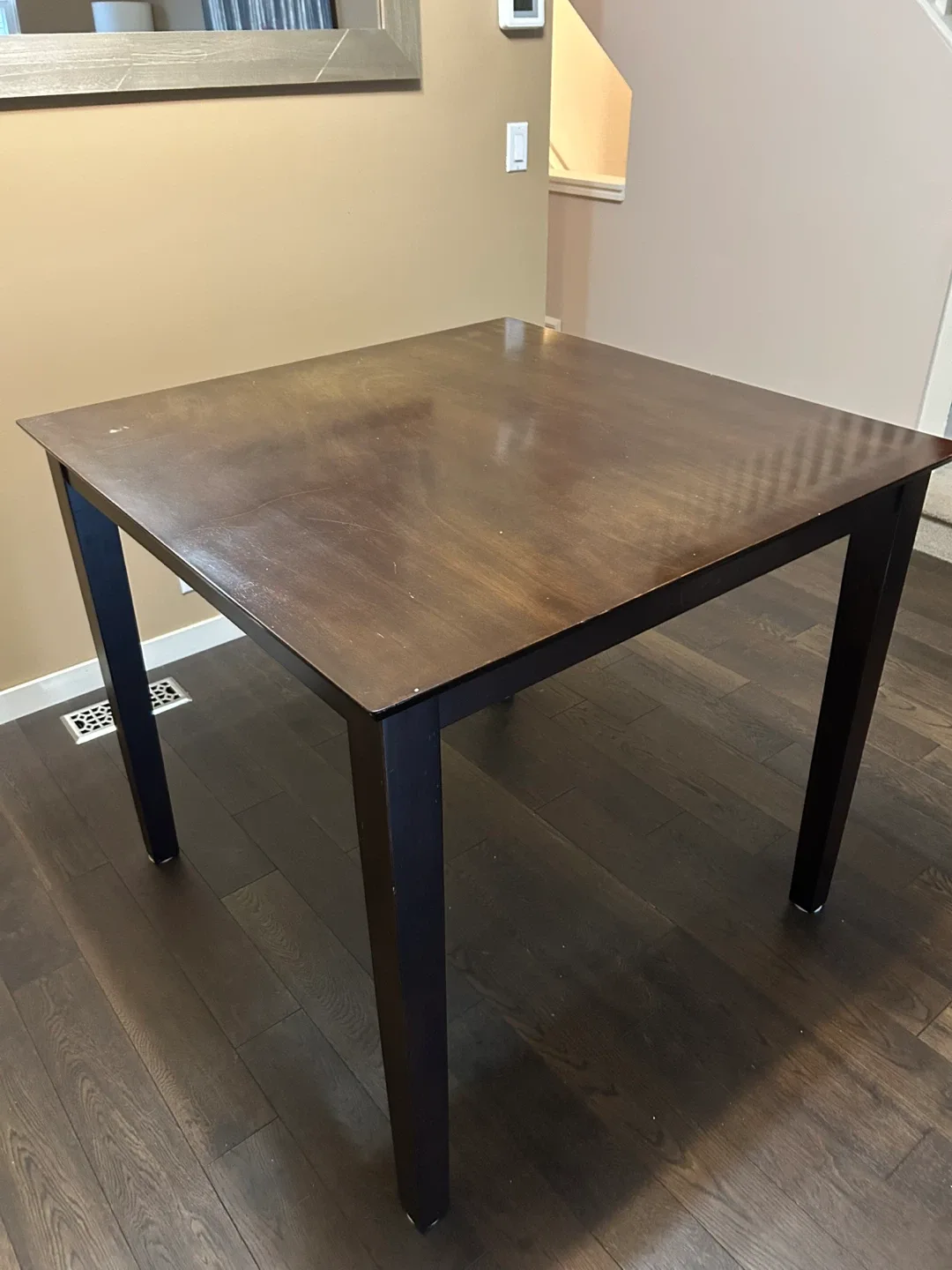 Counter Height Wooden Table image indicator(3)