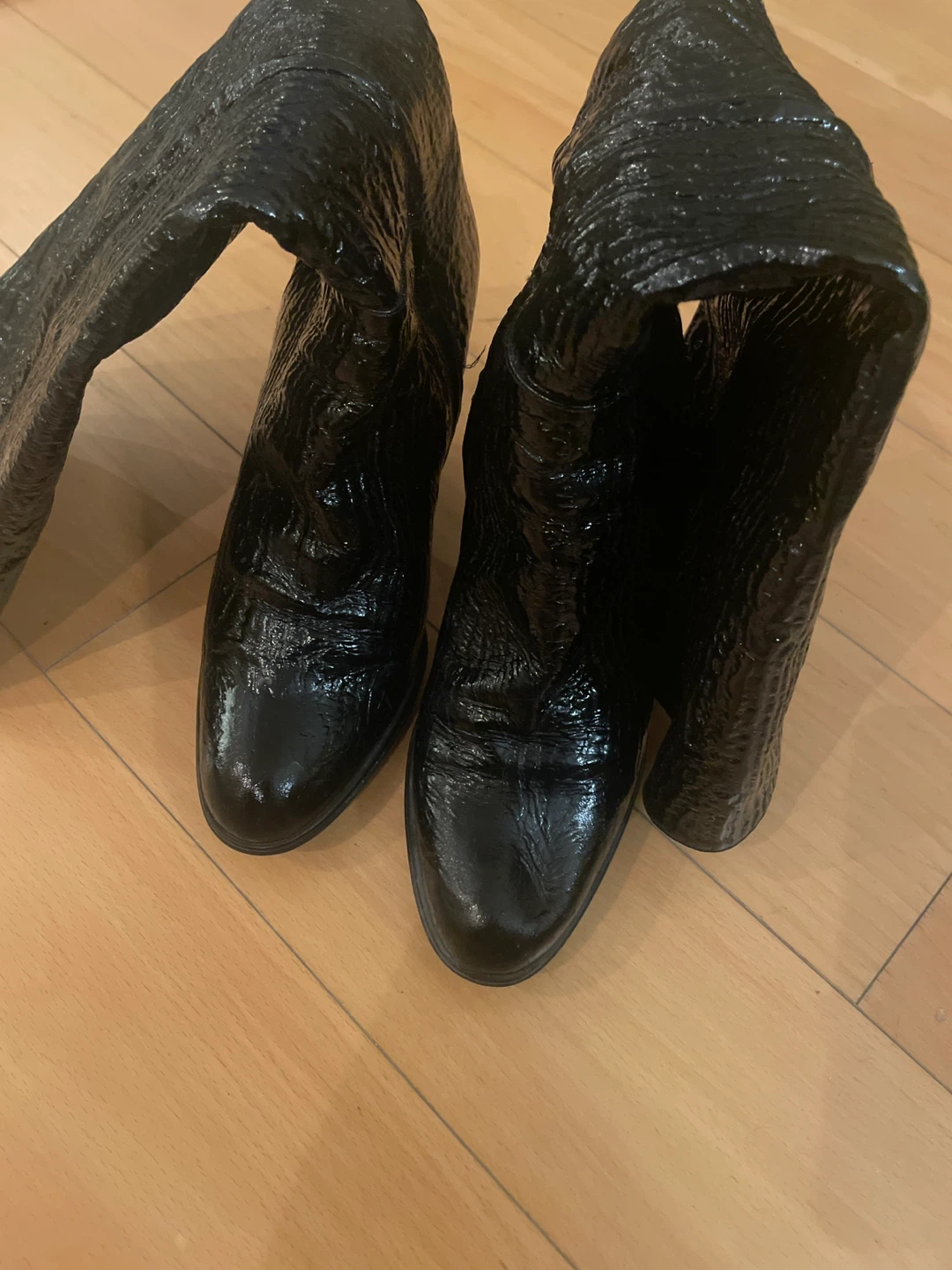 Baldinini Black Leather Heeled Boots - photo 2