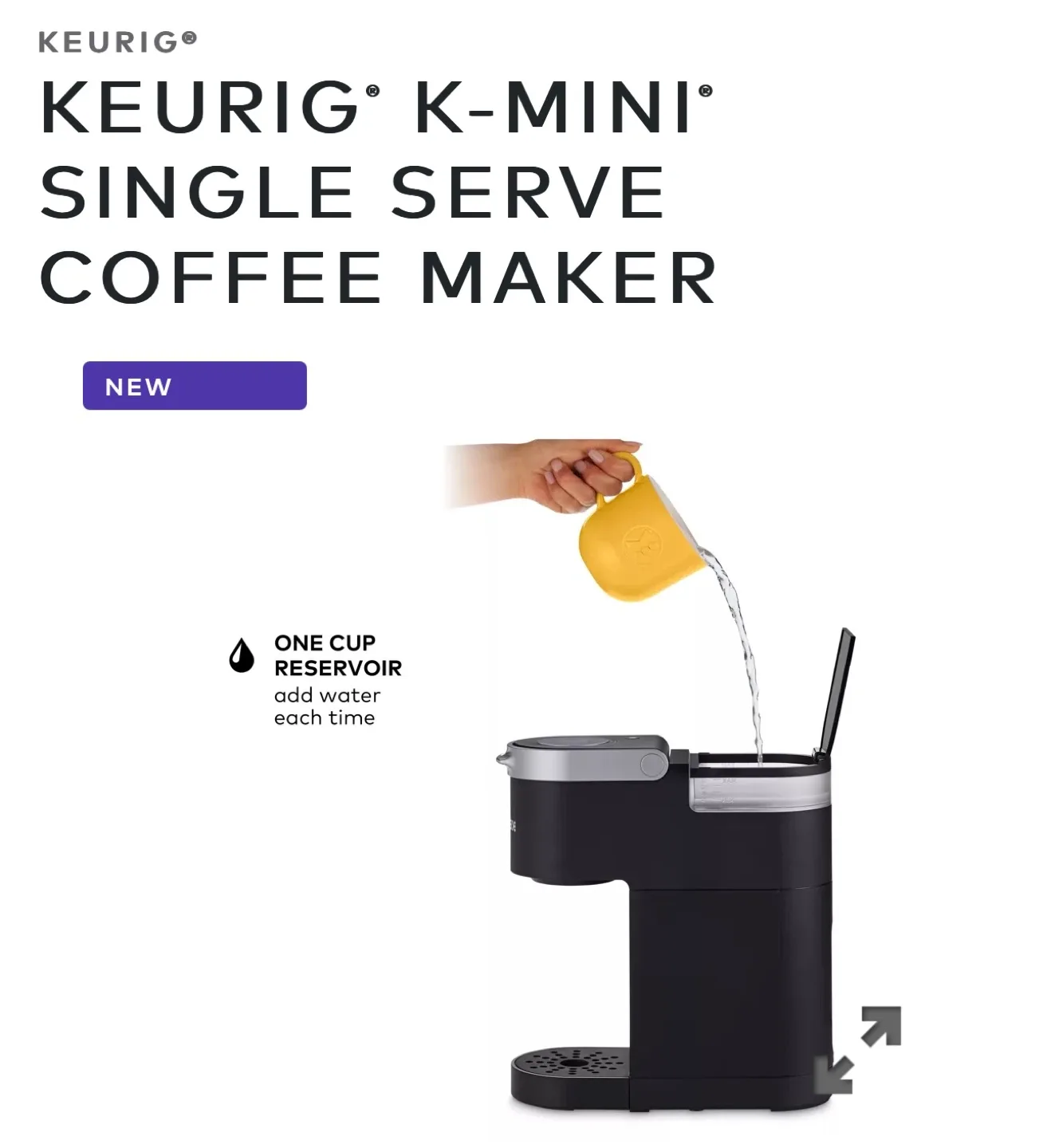 Keurig K-Mini Single Serve Coffee Maker image indicator(4)