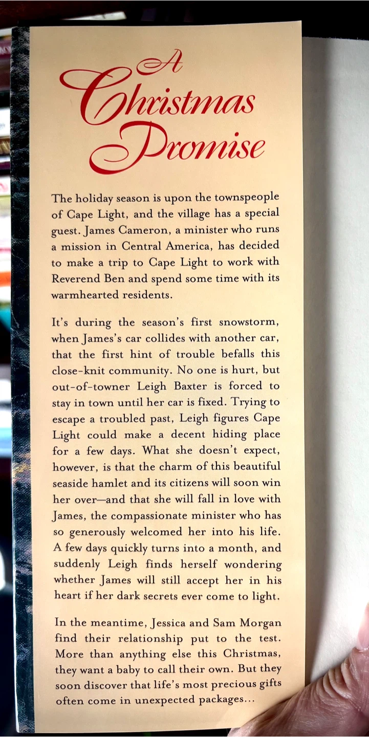 HARDCOVER CHRISTMAS BOOK “A Christmas Promise” - photo 3