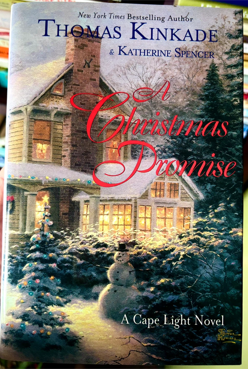 HARDCOVER CHRISTMAS BOOK “A Christmas Promise”
