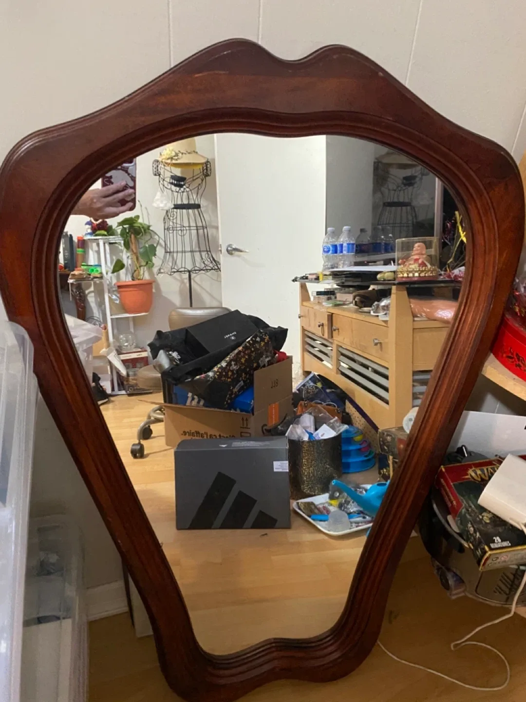 Wooden Framed Mirror